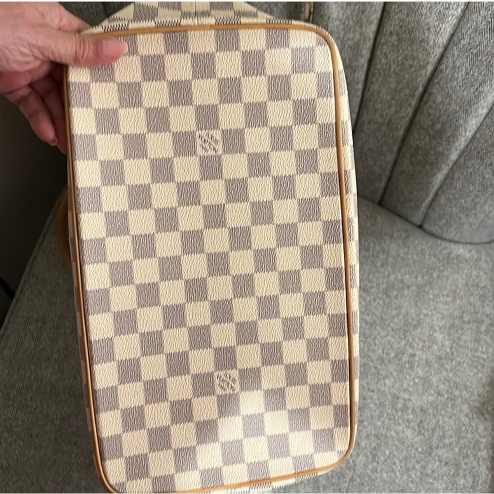 Louis Vuitton White Azure Saleyea PM - Picture 11 of 15